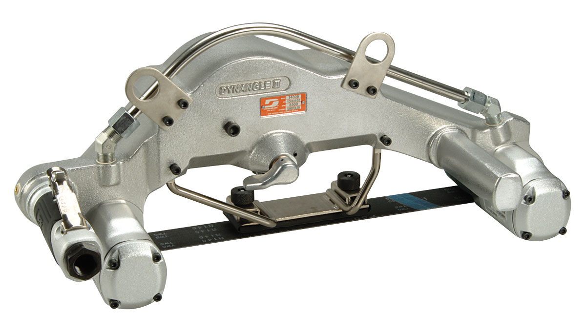 Dynangle II Abrasive Belt Tool, Dual Motor w/Platen