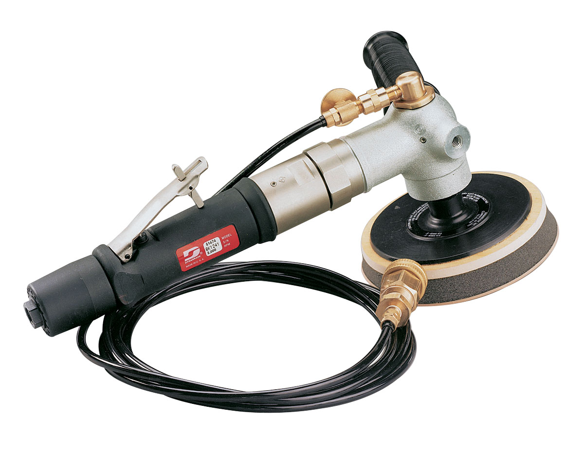 5"-8" (127 mm-203 mm) Dia. Right-Angle Wet Rotary Sander, Deluxe