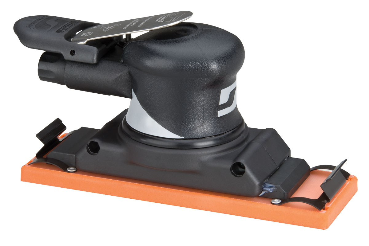 2-3/4" W x 8" L (70 mm x 203 mm) Dynaline Sander, Non-Vacuum with Clips