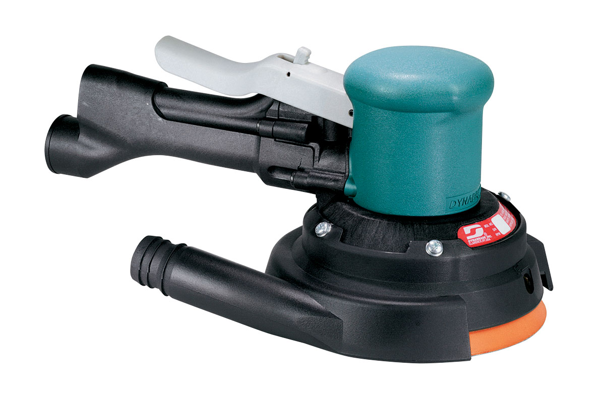 6" (152 mm) Dia. Two-Hand Gear-Driven Sander, Central Vacuum